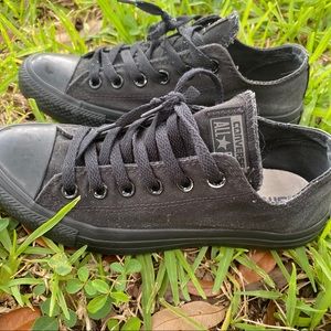 Black Converse All Star Chucks shoes
